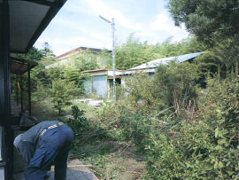 建物解体および整地工事(市原市)
